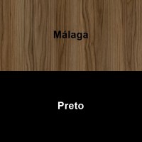Cor Málaga-Preto